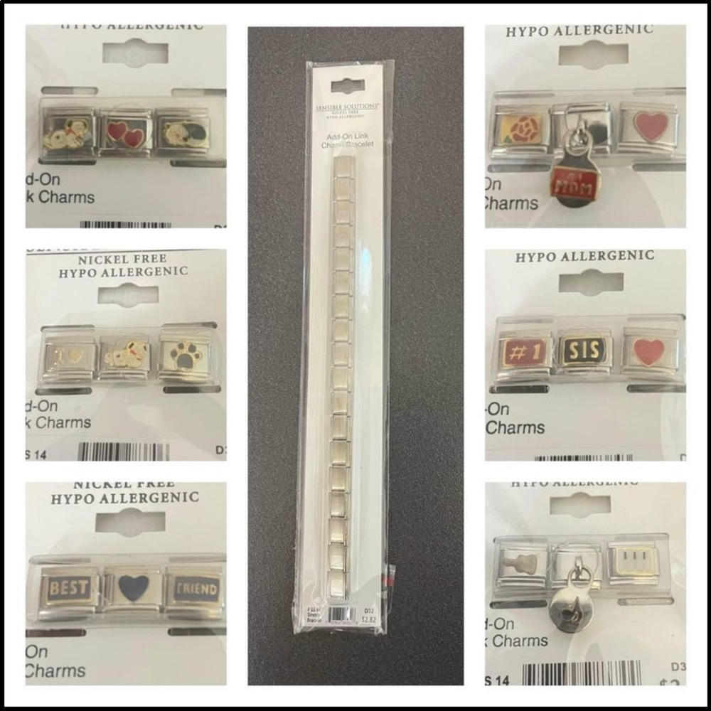Italian Link Bracelts Set
